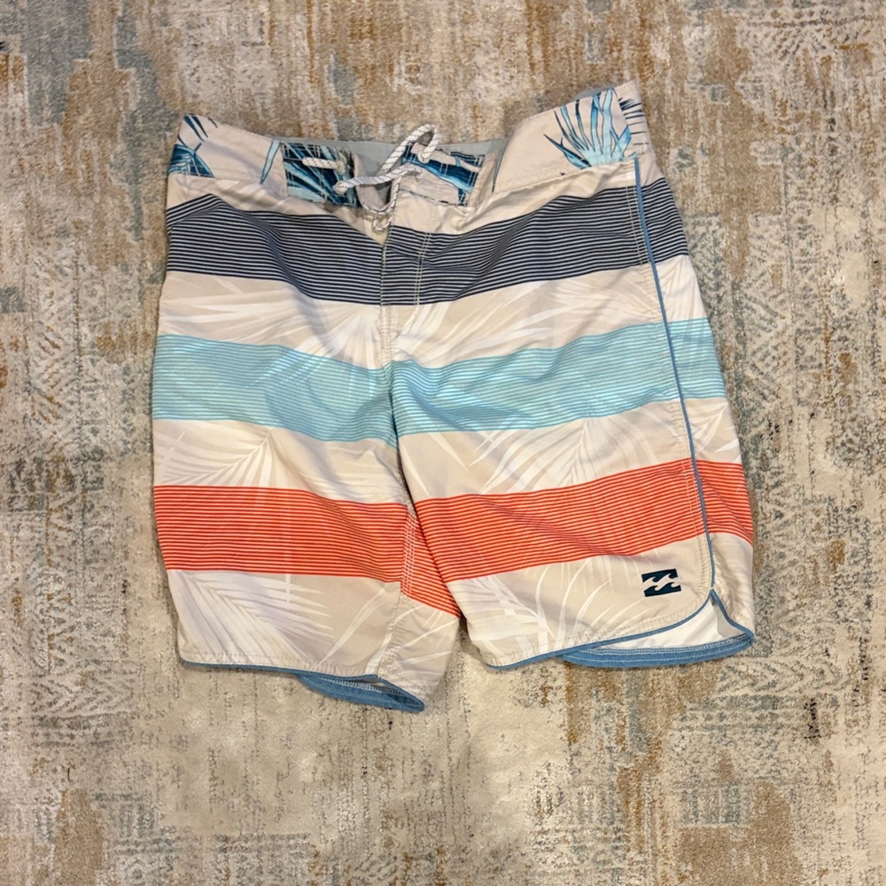 Billabong Originals Blue and White Board Shorts